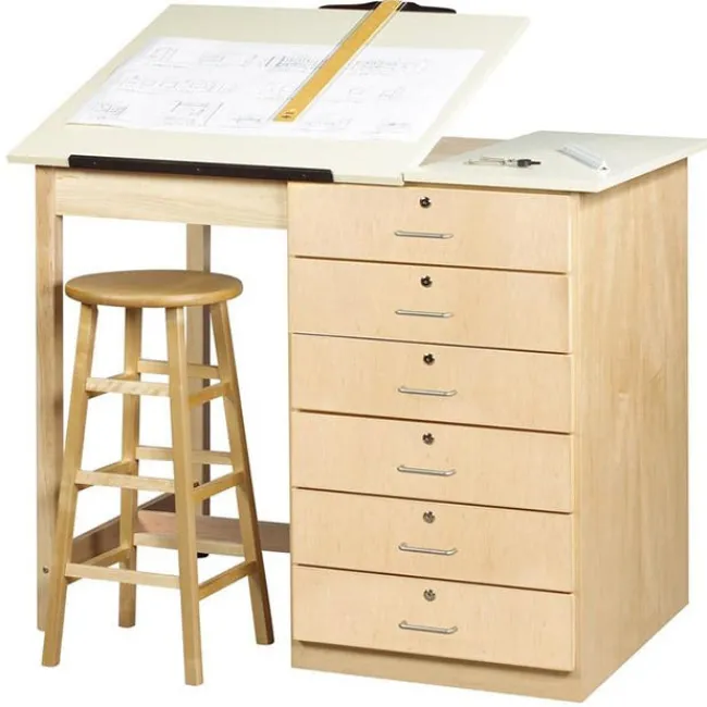 Diversified Spaces Drawer Base Drafting Tables^ Drafting