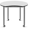 Muzo Dry Erase Tall Versatilis Non-Folding Tables^ Dry Erase|Collaborative Desks