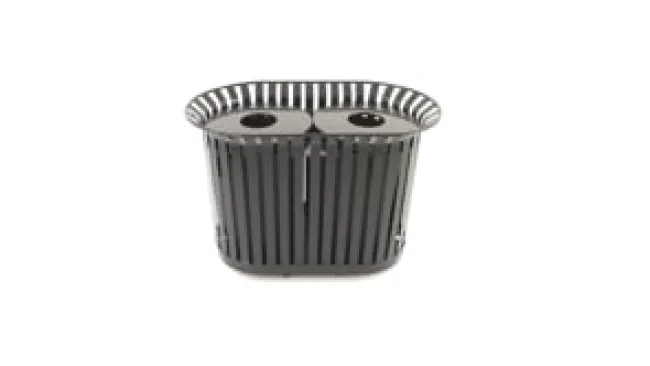 Ultra-Play Dual Lexington Waste Receptacle^ Trash & Recycling Bins