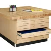 Diversified Spaces Duo Storage Workbench^ Makerspace & Shop|Art Tables