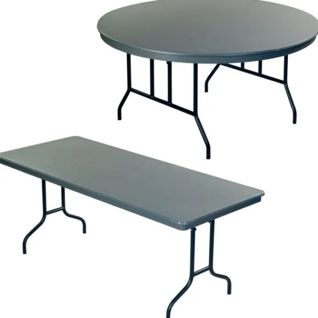 AmTab Dynalite ABS Plastic Folding Tables^ Folding