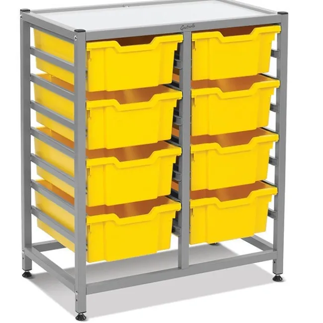 Gratnells Dynamis Double Cart Sets^ Tote & Bin Storage|Utility Carts