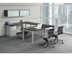 NDI Office Furniture Elements PLT37 & PLT5 U-Shaped Desk Suite^ Office Suites