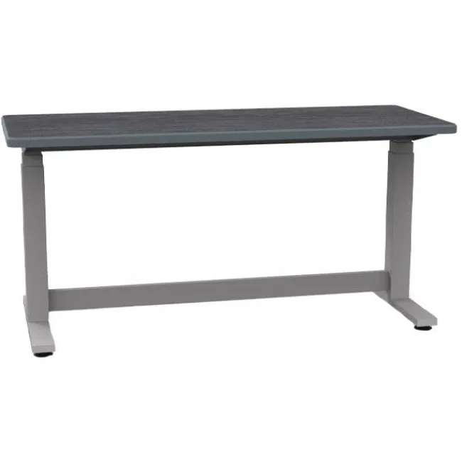 WB Mfg Elevate Rectangle 2-Student Table (24" x 60")^ Stand-Up Student Desks|Two Student Desks