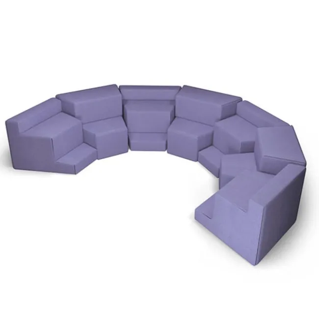 Mooreco Elevate Steps Soft Seating Package - 7-Piece Set^ Benches|Reception & Waiting Room