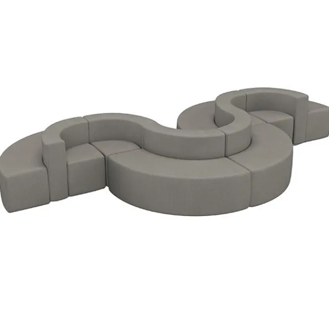 Mooreco Elevate Wind Soft Seating Package - 12-Piece Set^ Reception & Waiting Room|Soft Seating