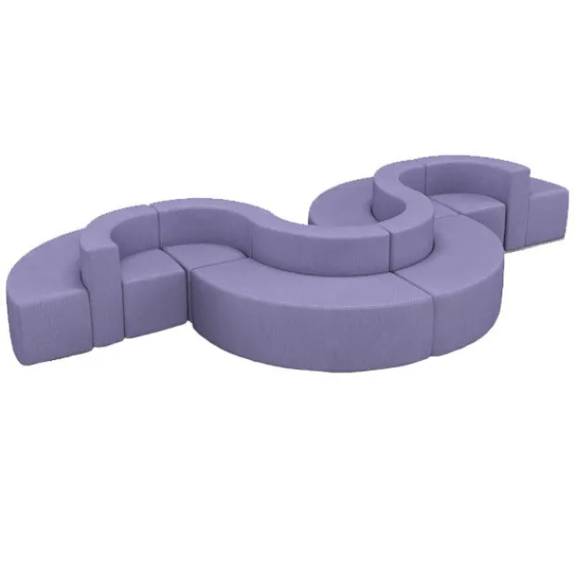 Mooreco Elevate Wind Soft Seating Package - 12-Piece Set^ Reception & Waiting Room|Soft Seating