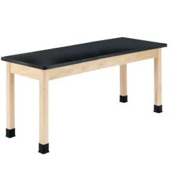 Diversified Spaces Epoxy Resin Maple Science Table (30'' D X 60'' W)^ Science|Science Tables