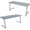 CEF ESTO Fixed Height Two-Student Team Tables w/ HPL Top & T-Mold Edge^ Two Student Desks|Training & Seminar
