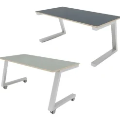 CEF ESTO Fixed Height Two-Student Team Tables w/ FENIX Top & Sealed Edge^ Two Student Desks|Training & Seminar
