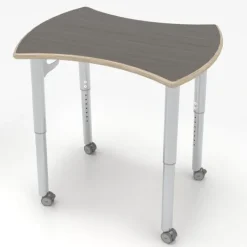 CEF ESTO Hourglass Student Desk (Baltic Birch Top)^ Collaborative Desks