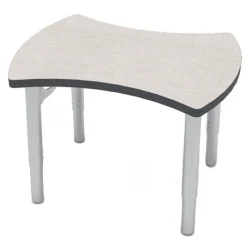 CEF ESTO Hourglass Student Desk (T-Mold Edge)^ Collaborative Desks