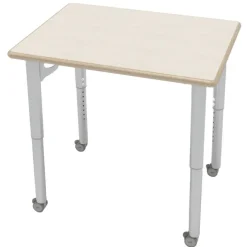 CEF ESTO Rectangle Student Desk (Baltic Birch Top)^ Open Front School Desks