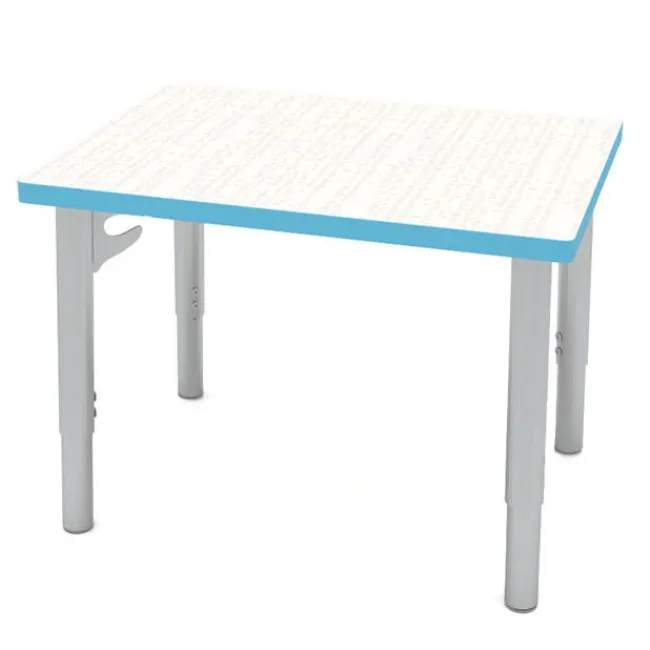 CEF ESTO Rectangle Student Desk (T-Mold Edge)^ Open Front School Desks