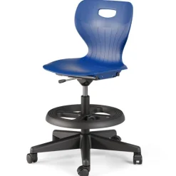 USACapitol Euroflex Lab Chair - Extra Tall w/ Gas Lift & Foot Ring^ Stools|Stools