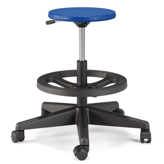 USACapitol Euroflex Lab Stool w/ Foot Ring & Gas Lift^ Stools|Stools
