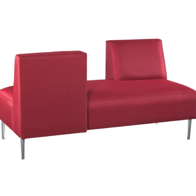Highpoint Eve Reception Sofa Bench with Opposing Backs by High Point^ Benches|Reception & Waiting Room