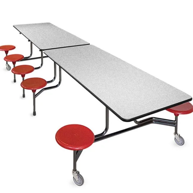 BioFit Executive ADA Cafeteria Tables w/12 Round Stools^ Cafeteria|Cafeteria Tables