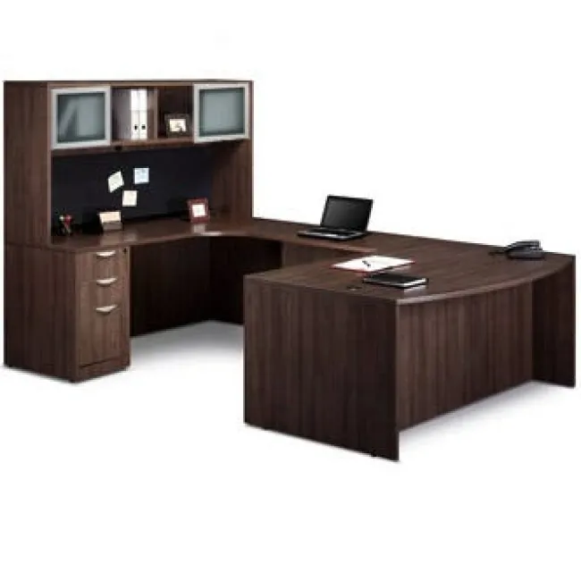 NDI Office Furniture Executive Bow Front Office Suite^ Office Suites
