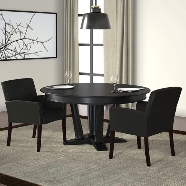 Boss Executive Series Caressoft Box Arm Guest Chair^ Reception & Waiting Room