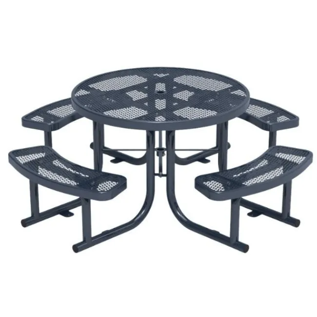 Virco Expanded Metal Outdoor Picnic Table^ Picnic Tables|Outdoor Picnic