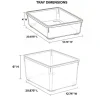 Haskell Explorer 5 Bin Storage Module Maker Tables by^ Makerspace & Shop|Art Tables