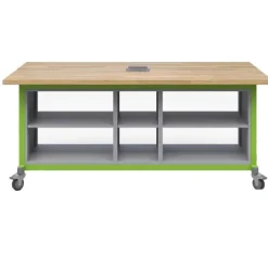 Haskell Explorer Partitioned Storage Maker Tables by^ Makerspace & Shop|Art Tables