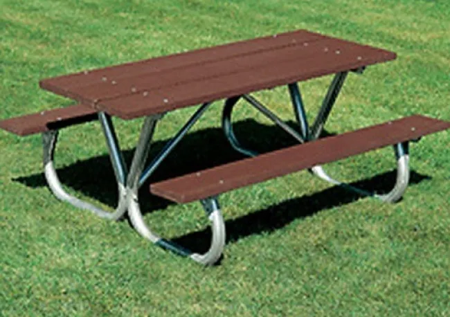 Ultra-Play Extra Heavy-Duty Bolt-Thru Recycled Plank Picnic Tables^ Picnic Tables|Outdoor Picnic