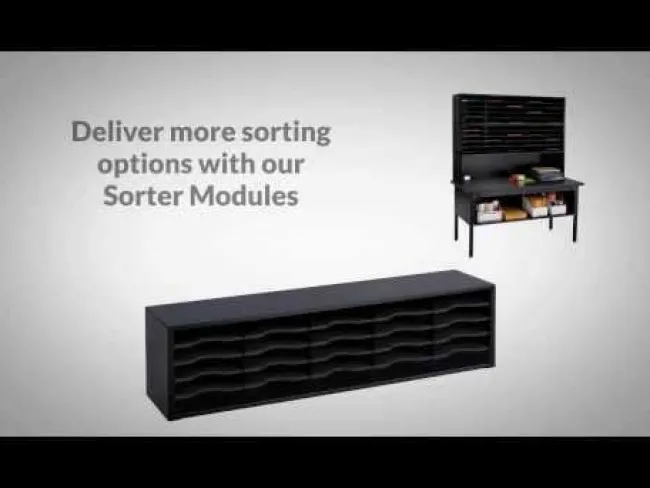 Safco Products E-Z Sort Mailroom Furniture by Safco^ Mailroom & Sorters