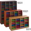 Safco Products E-Z Stor Wood Literature Organizer by SAFCO^ Tote & Bin Storage|Mailroom & Sorters