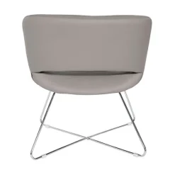Office Star Faux Leather Lounge Chair^ Reception & Waiting Room