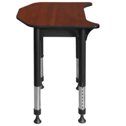 Regency Office Products Ferris Height Adjustable Student Desk with Book Box (26" x 24")^ Collaborative Desks