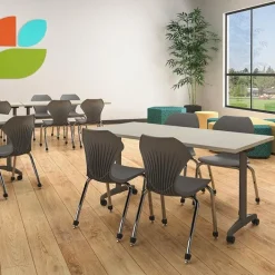 Marco Group Flip and Nest Training Table - 36'' x 60'' Rectangle^ Training & Seminar