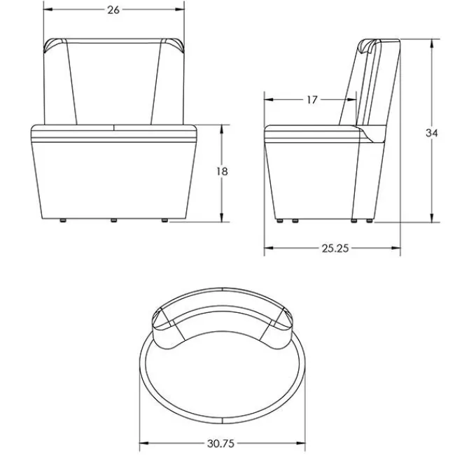 Smith System Flowform Learn Lounge Package, 7 Piece Group Work Pod^ Cafe Table & Chair Sets|Breakroom & Café