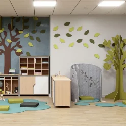 Smith System Flowform Learn Lounge Wall Mounted Leaves - Set of 10^ Acoustic Panels