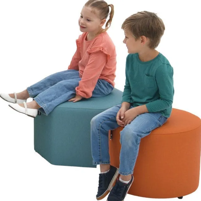 Smith System Flowform Ottoman Soft Seating^Kids Floor Seating|Kids Chairs