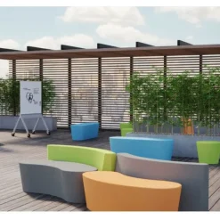 Smith System Flowform Outdoor Sunbrella Soft Seating^ Soft Seating|Flexible Seating