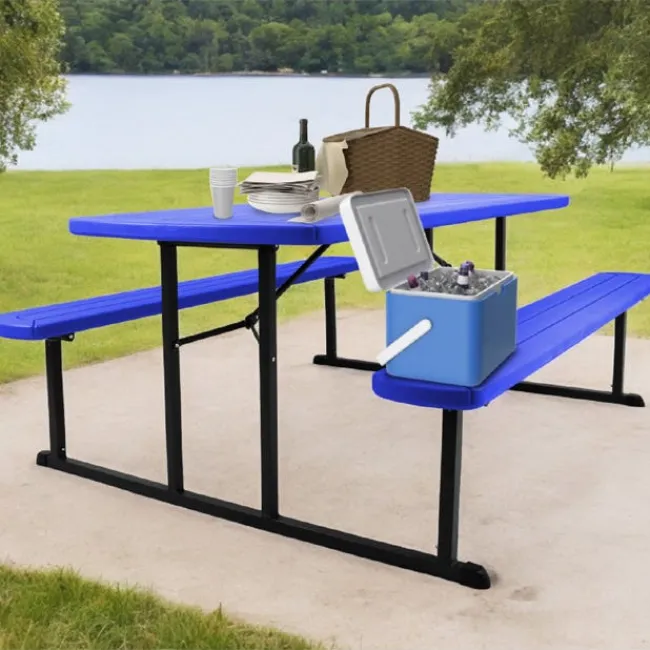 National Public Seating Folding Picnic Table^ Picnic Tables|Outdoor Picnic