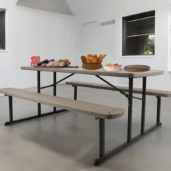 National Public Seating Folding Picnic Table^ Picnic Tables|Outdoor Picnic