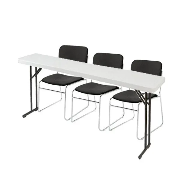National Public Seating Folding Table & Padded Stack Chair Packages^ Folding