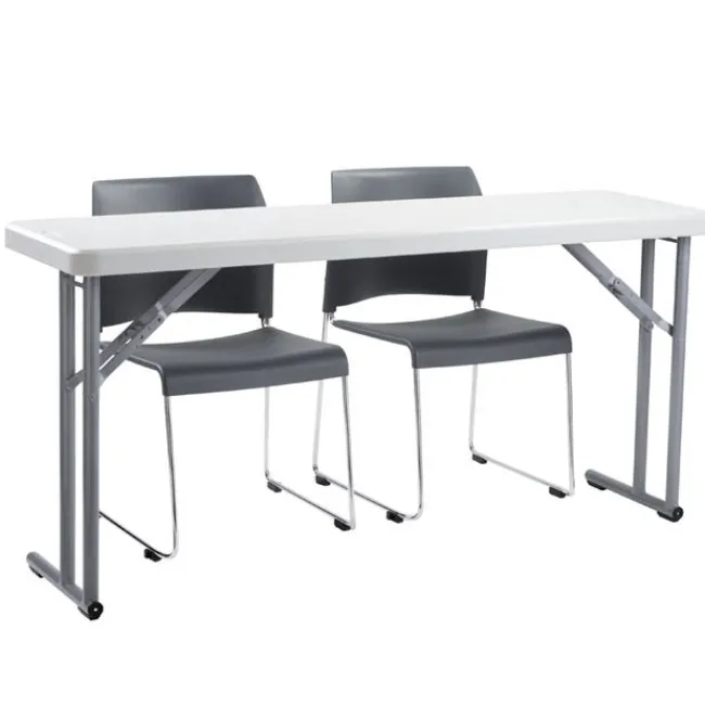 National Public Seating Folding Table & Sled Base Stack Chair Packages^ Folding Tables & Chairs|Training Tables & Chairs