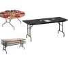 Correll Folding Tables with 3/4'' Thick Laminate Top^ Folding
