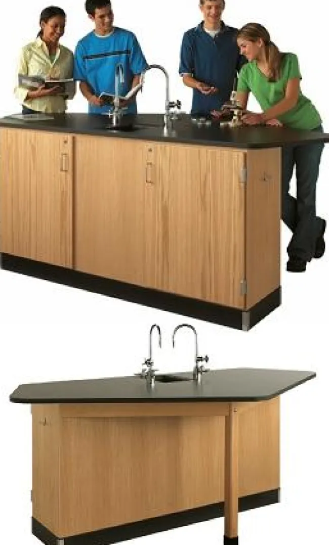 Diversified Spaces Forward Vision 2 School Science Workstations^ Science Workstations