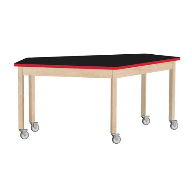 Diversified Spaces Forward Vision Table - ChemGuard with Maple Legs (30'' H)^ Science|Science Tables