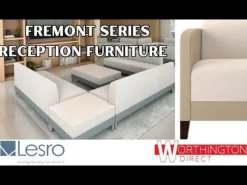 Lesro Fremont Series Reception Seating^ Reception & Waiting Room