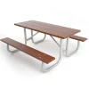 Frog Furnishings Galvanized Table^ Picnic Tables|Outdoor Picnic