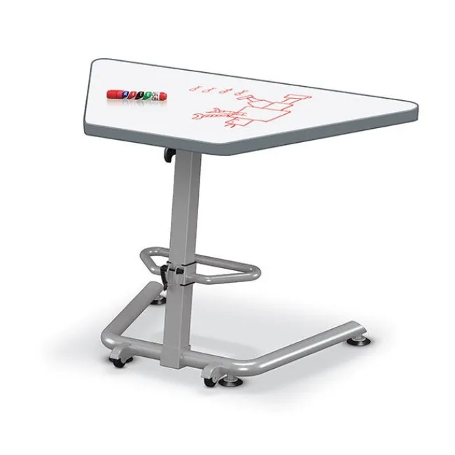 Mooreco Get Up Stand Up Dry Erase Sit and Stand Student Desk^ Stand-Up Student Desks|Dry Erase Desks