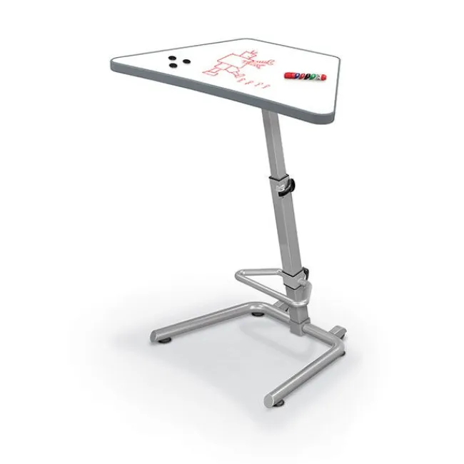 Mooreco Get Up Stand Up Dry Erase Sit and Stand Student Desk^ Stand-Up Student Desks|Dry Erase Desks