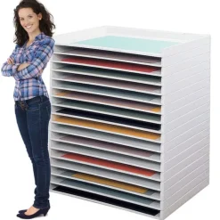 Safco Products Giant Stacking Trays by SAFCO^ Flat File & Paper Racks