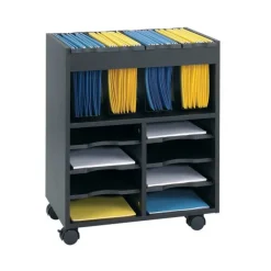 Safco Products Go Cart Mobile File Cart^ File Cabinets